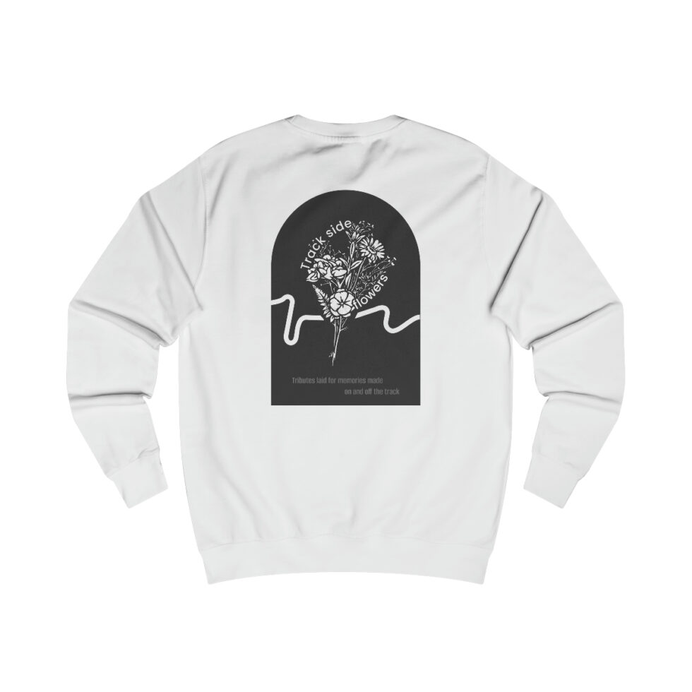 Trackside Flowers Sweatshirt - Image 3