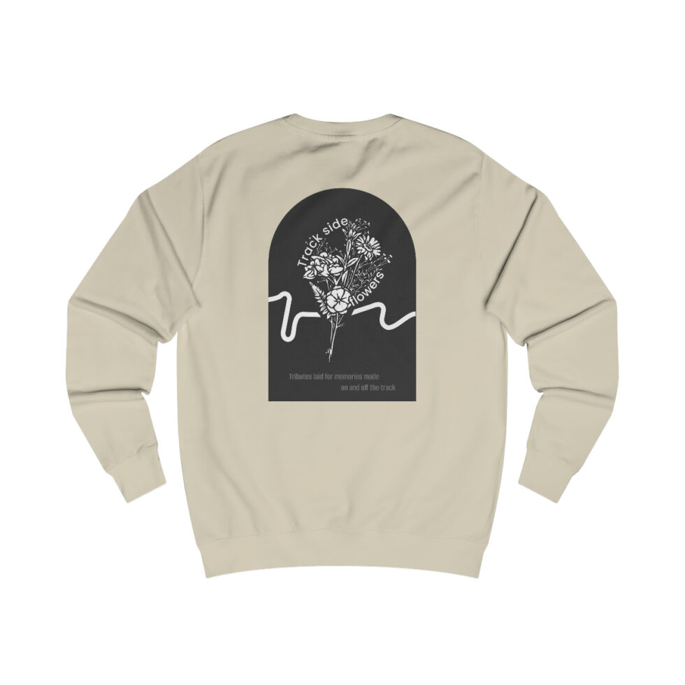 Trackside Flowers Sweatshirt - Image 5